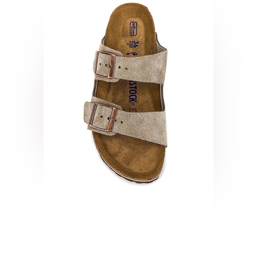Birkenstock - Arizona Soft Footbed Sandal in Taupe - Picture 4 of 14